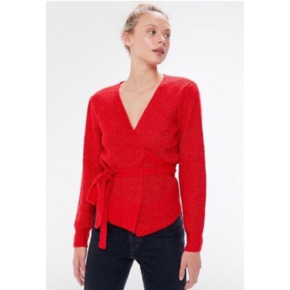 Urban Outfitters Women’s Size M Tuscany Ribbed Wrap Sweater